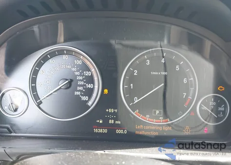 2012 BMW 550I из США, поврежденный, VIN WBAFR9C50CDV58436